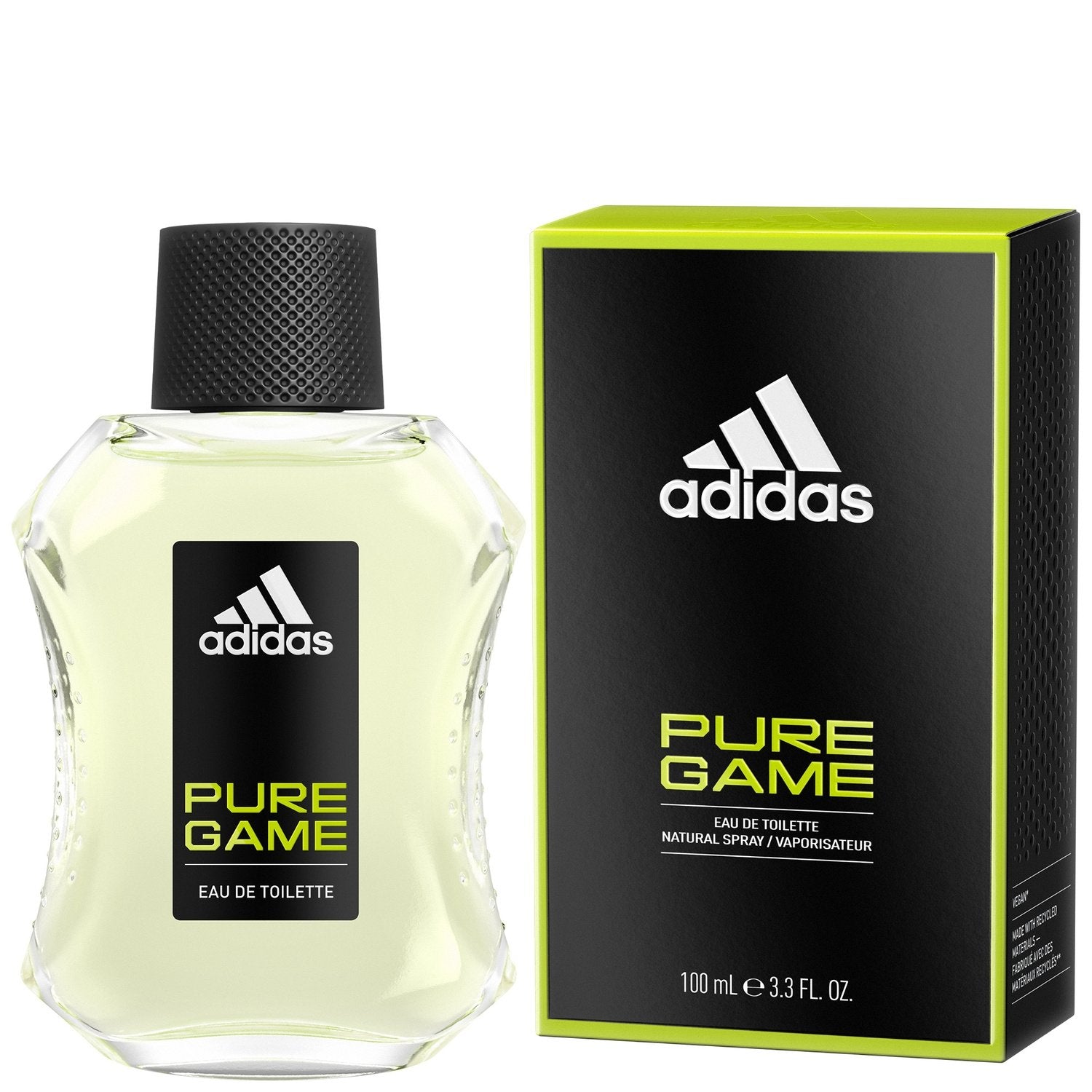 Adidas Pure Game Eau De Toilette For Men - Woody Spicy Perfume 100ml