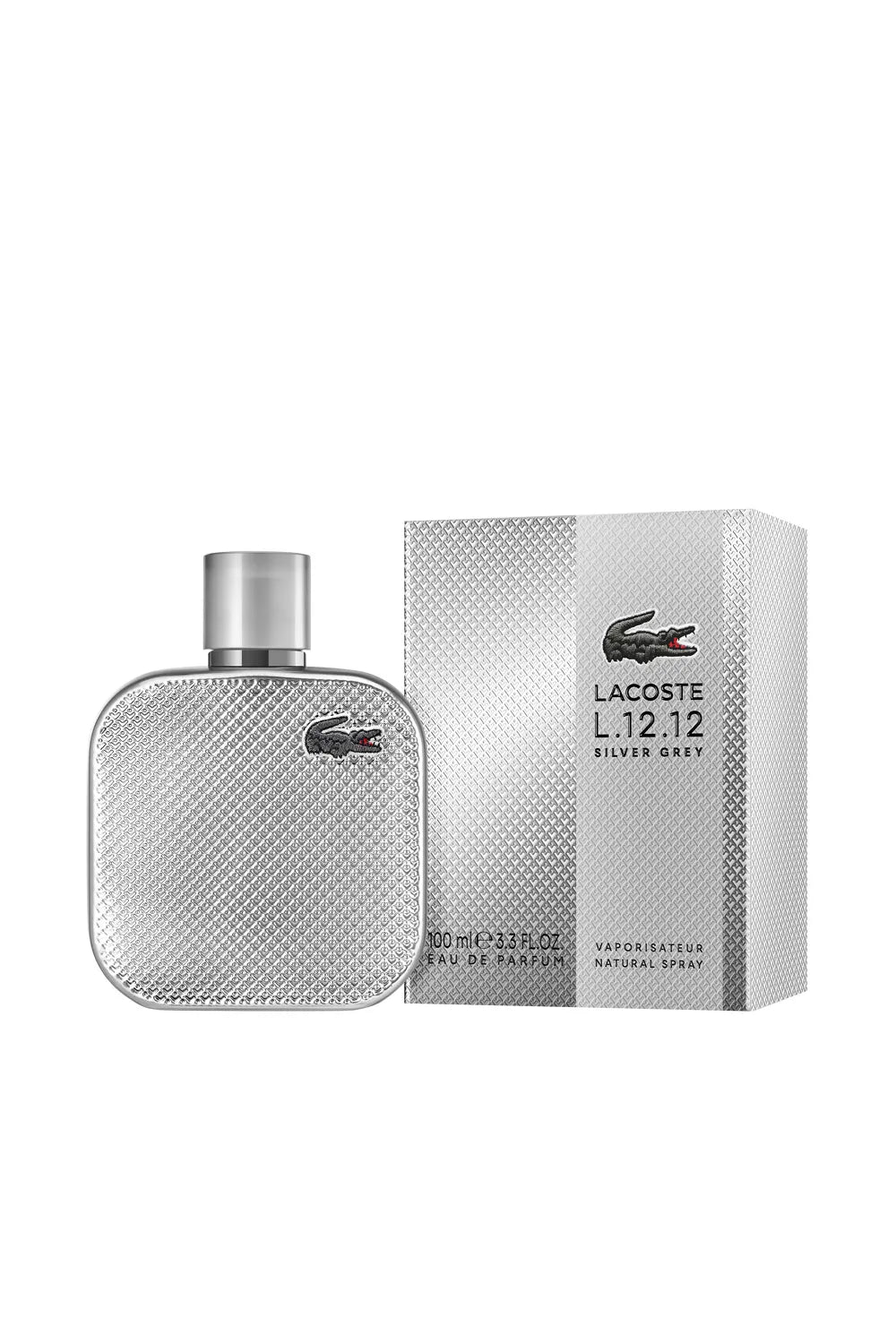 L.12.12 Silver Grey By Lacoste Perfume For Men Edp 100ml