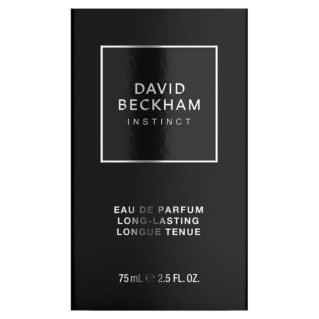 David Beckham Instinct Eau De Parfum For Men - Aromatic Fougère Perfume 75ml