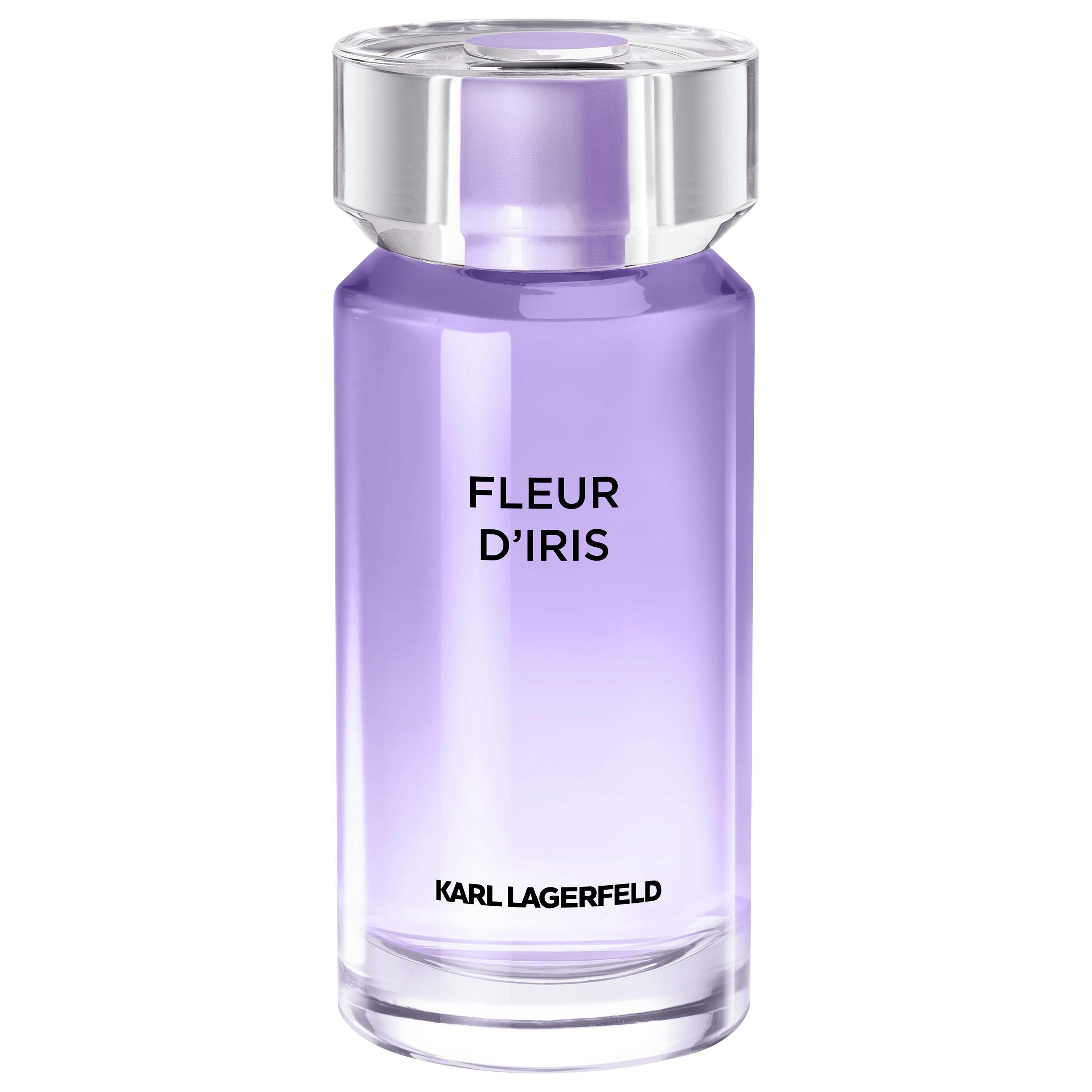 Karl Lagerfeld Fleur D'Iris Eau De Parfum For Women - Floral Woody – Powdery Iris Perfume 100ml