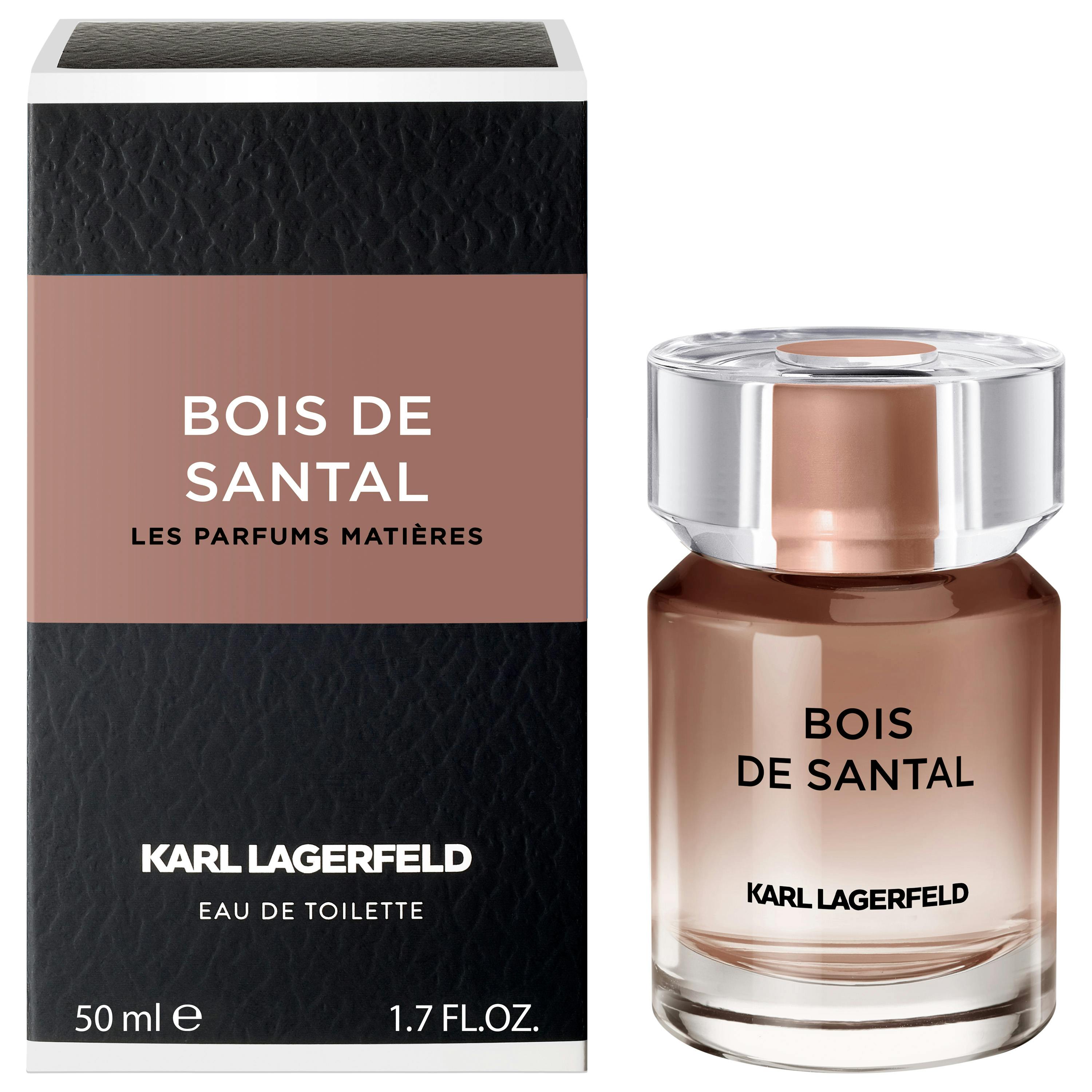 Karl Lagerfeld Bois De Santal Eau De Toilette For Men - Woody Aromatic Perfume 50ml