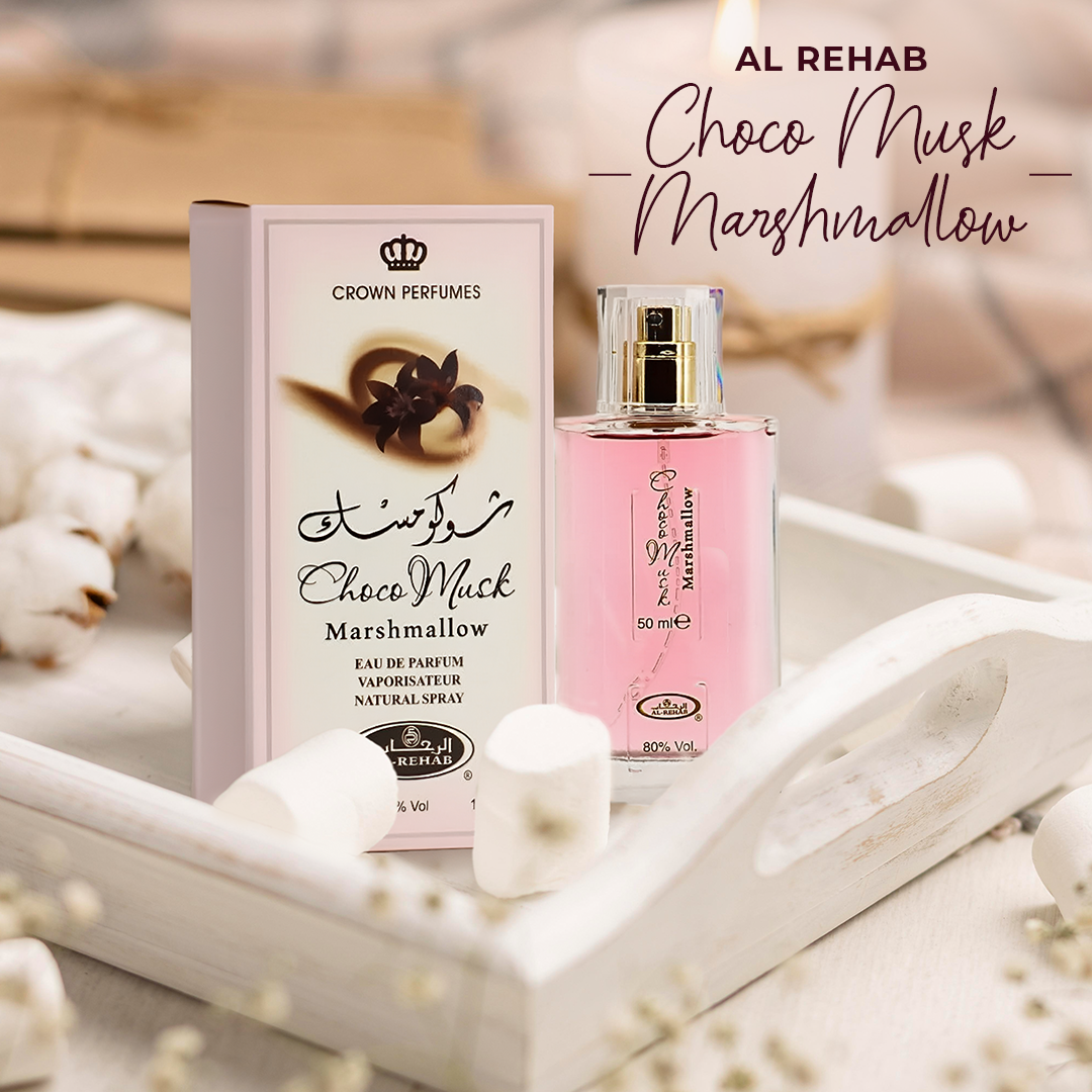 Al Rehab Choco Musk Marshmallow Perfume For Unisex EDP 50ml