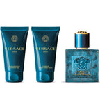 Versace Eros For Men Set EDP 50ml + Comfort Aftershave Balm 50ml + Invigorating Shower Gel 50ml
