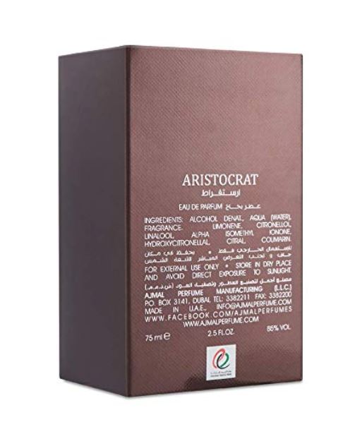 Ajmal Aristocrat Perfume for Men Edp 75ml