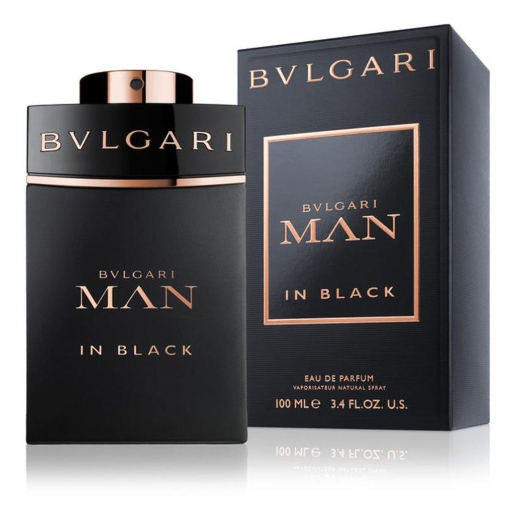 Bvlgari Man In Black Eau De Parfum For Men- Oriental Floral Perfume 100Mml Refillable