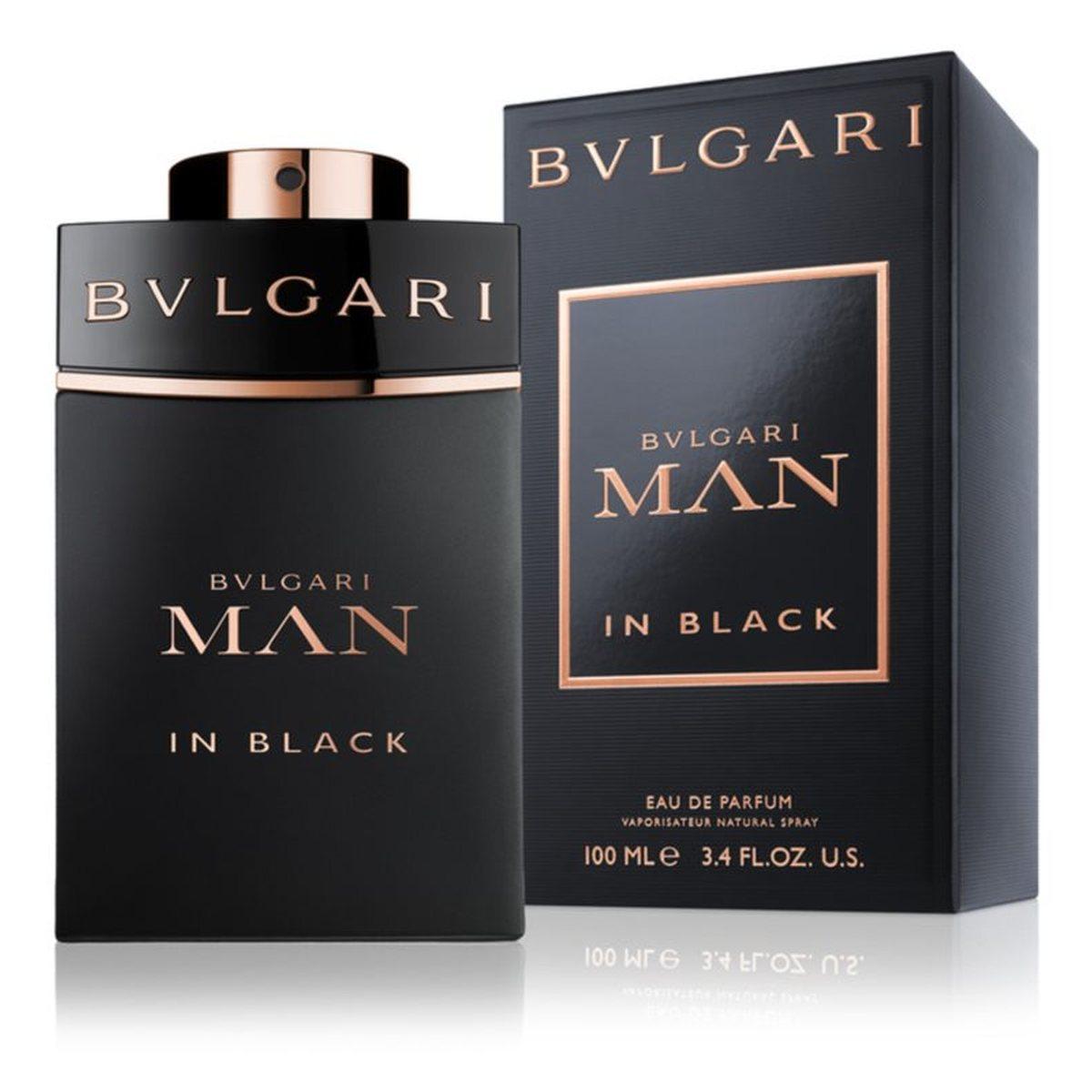 Bvlgari Man In Black Eau De Parfum For Men- Oriental Floral Perfume 100Mml Refillable