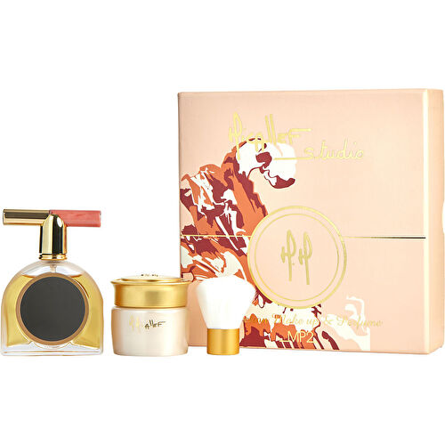 M. MICALLEF STUDIO MP2 FOR WOMEN SET EDP 75 ml + LIPGLOSS 5 g + BLUSH 15 g + BRUSH