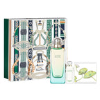 Hermes Un Jardin Sur Le Nil For Unisex Set EDT 100ml Refillable + EDT 7.5ml + Perfume Soap 50g