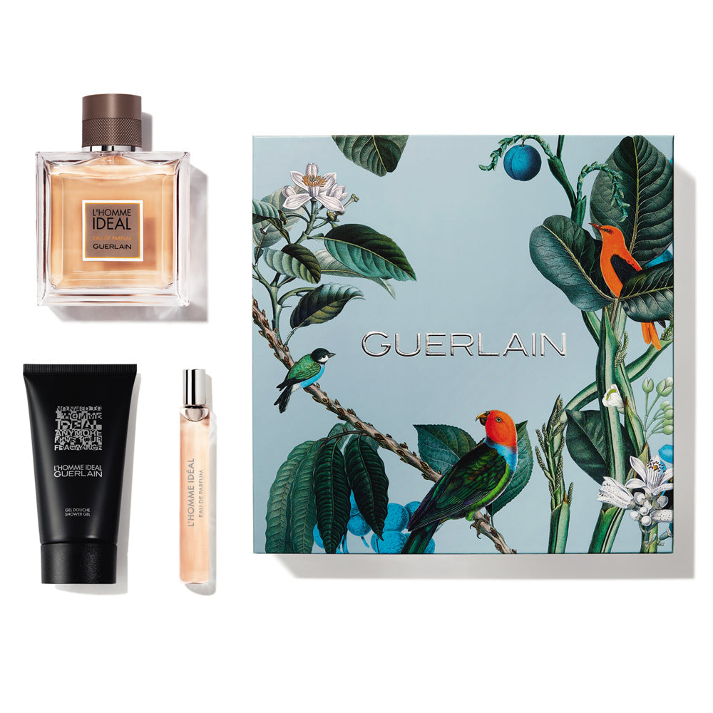 GUERLAIN L'HOMME IDEAL FOR MEN SET EDP 100 ml + EDP 10 ml + SHOWER GEL 75 ml