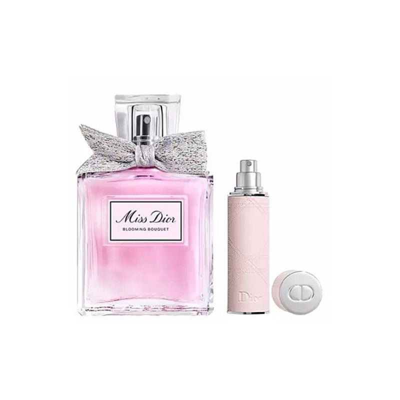 Christian Dior Miss Dior Blooming Bouquet For Women Set EDT 100ml + EDT 10ml Travel Spray Refillable