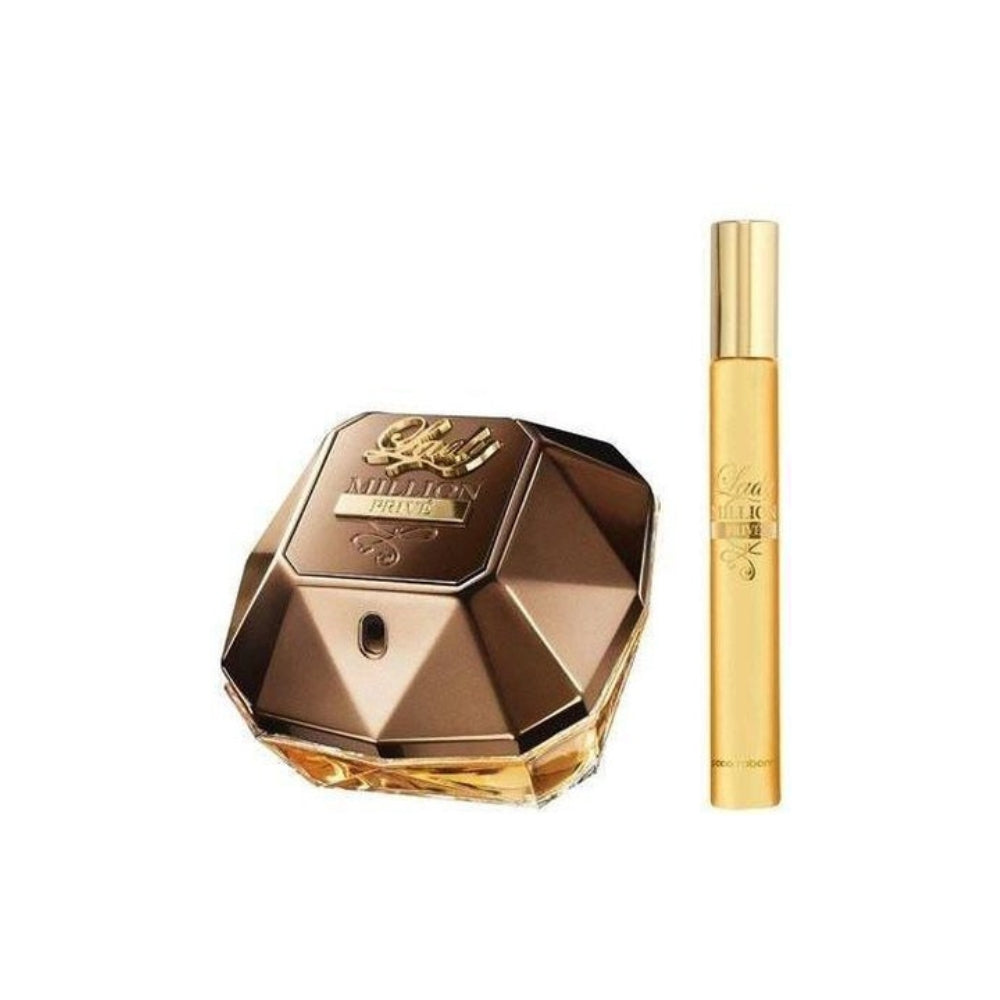 Paco Rabanne Lady Milion Prive For Women Set EDP 50ml + EDP 10ml