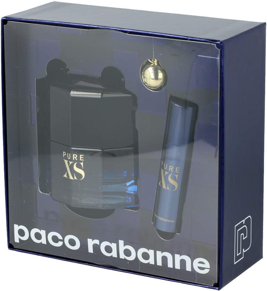Paco Rabanne Pure XS 2-piece Gift Set For Men 100ml EDT + 10ml mini