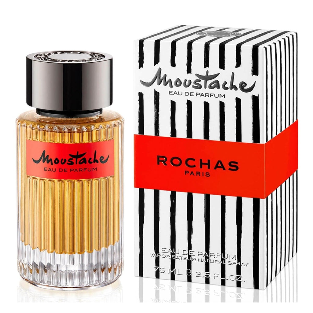 Rochas Moustache Eau De Parfum For Men -  Oriental Woody Perfume 75ml