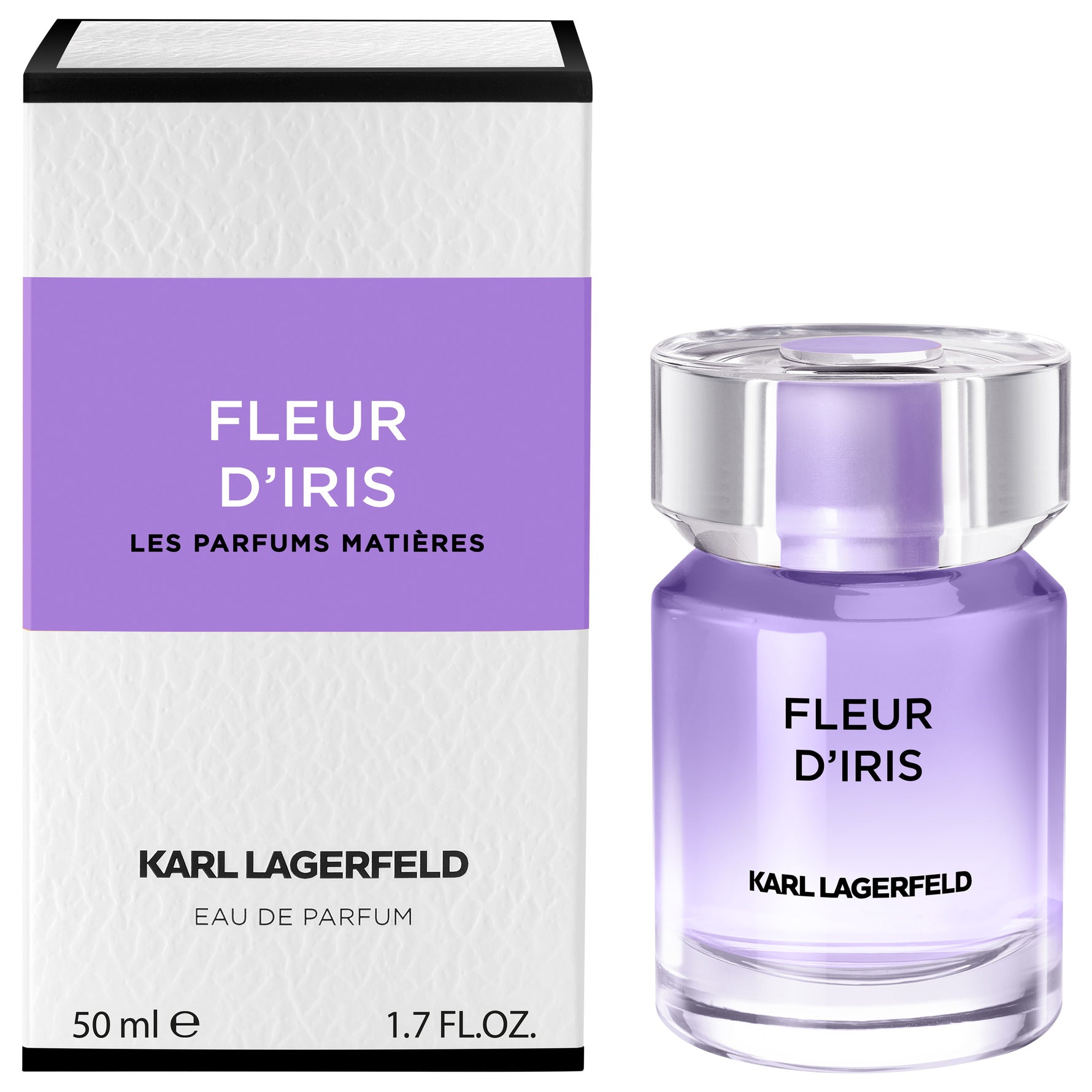 Karl Lagerfeld Fleur D'Iris Eau De Parfum For Women - Floral‐Woody Perfume 50ml