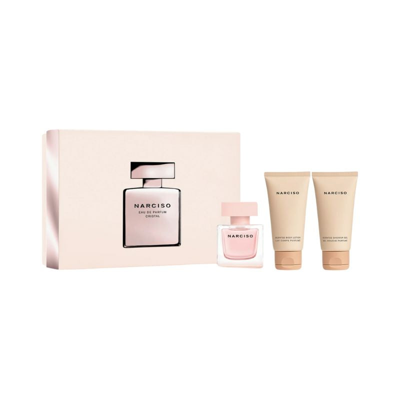 Narciso Rodriguez Narciso Cristal For Women Set EDP 50ml+Scented Body Lotion 50ml+ Scented Shower Gel 50ml