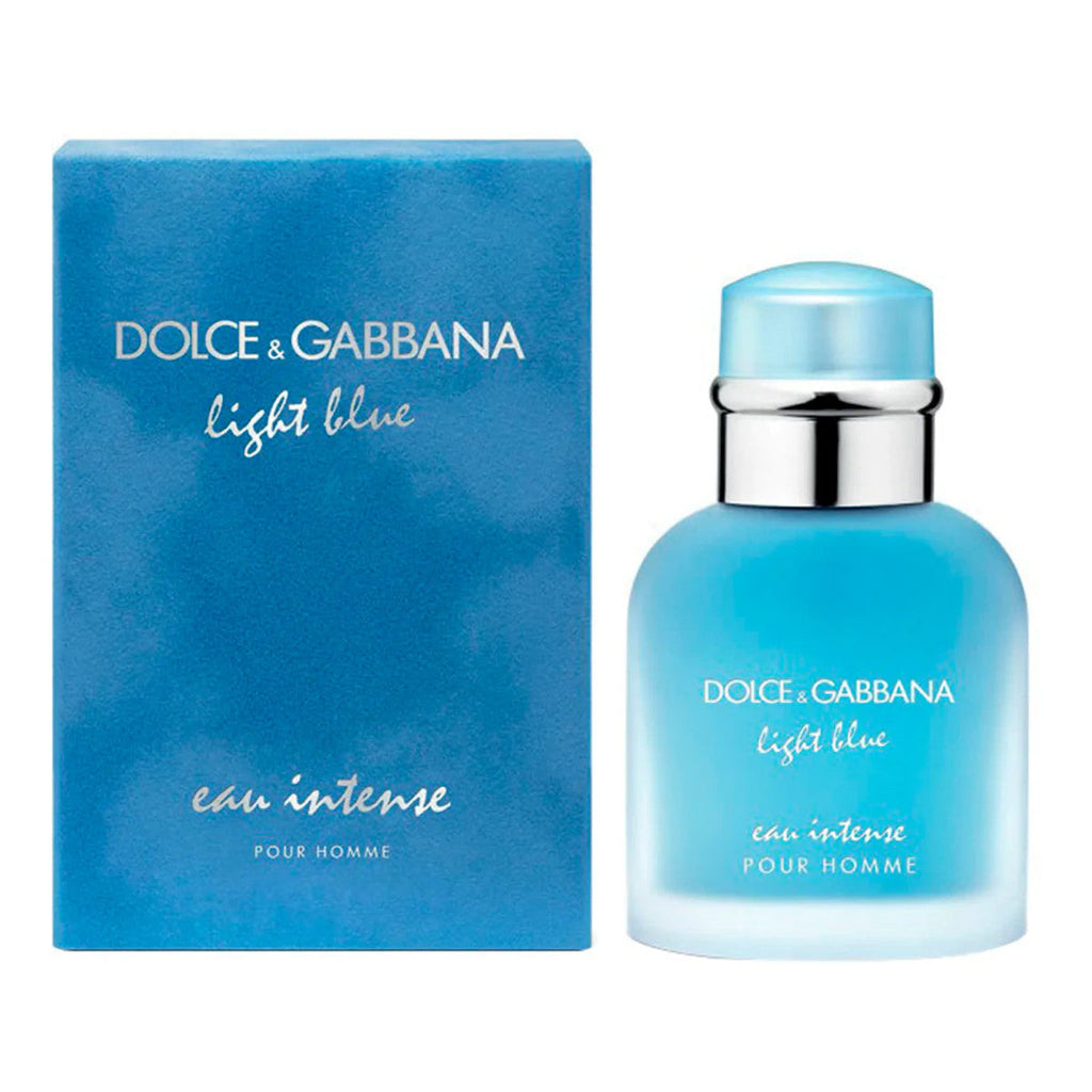 Light Blue Eau Intense pour Homme by Dolce & Gabbana for Men - Eau de Parfum, 100 ml