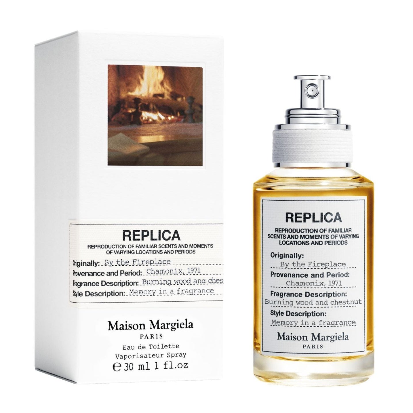 Maison Margiela Replica By The Fireplace Perfume For Unisex EDT 30ml Refillable