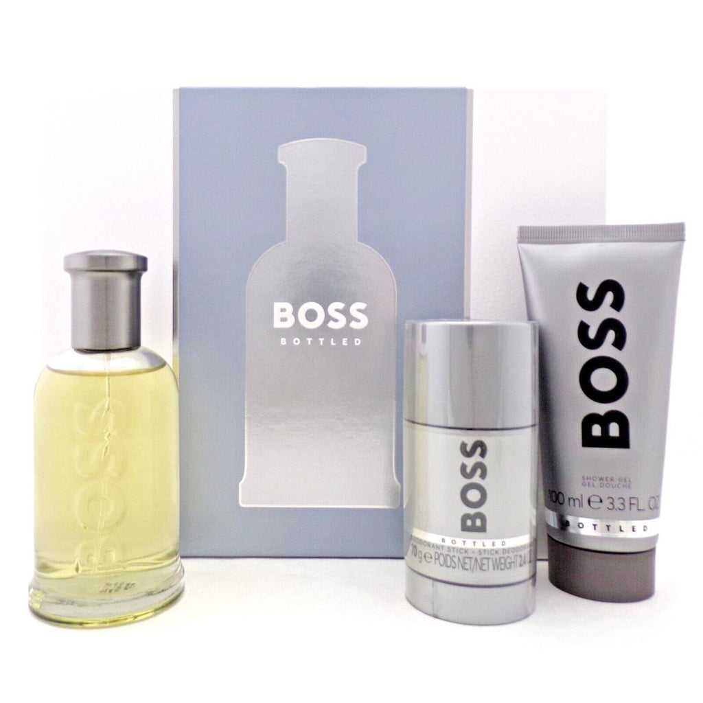 Hugo Boss Bottled For Men Set EDT 100 Ml + Shower Gel 100ml + Deo-Stick 75ml