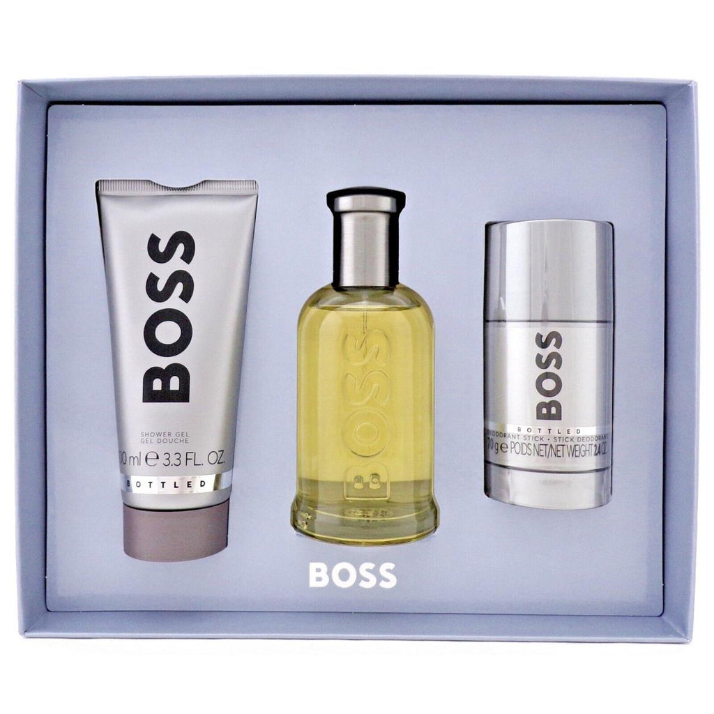 Hugo Boss Bottled For Men Set EDT 100 Ml + Shower Gel 100ml + Deo-Stick 75ml