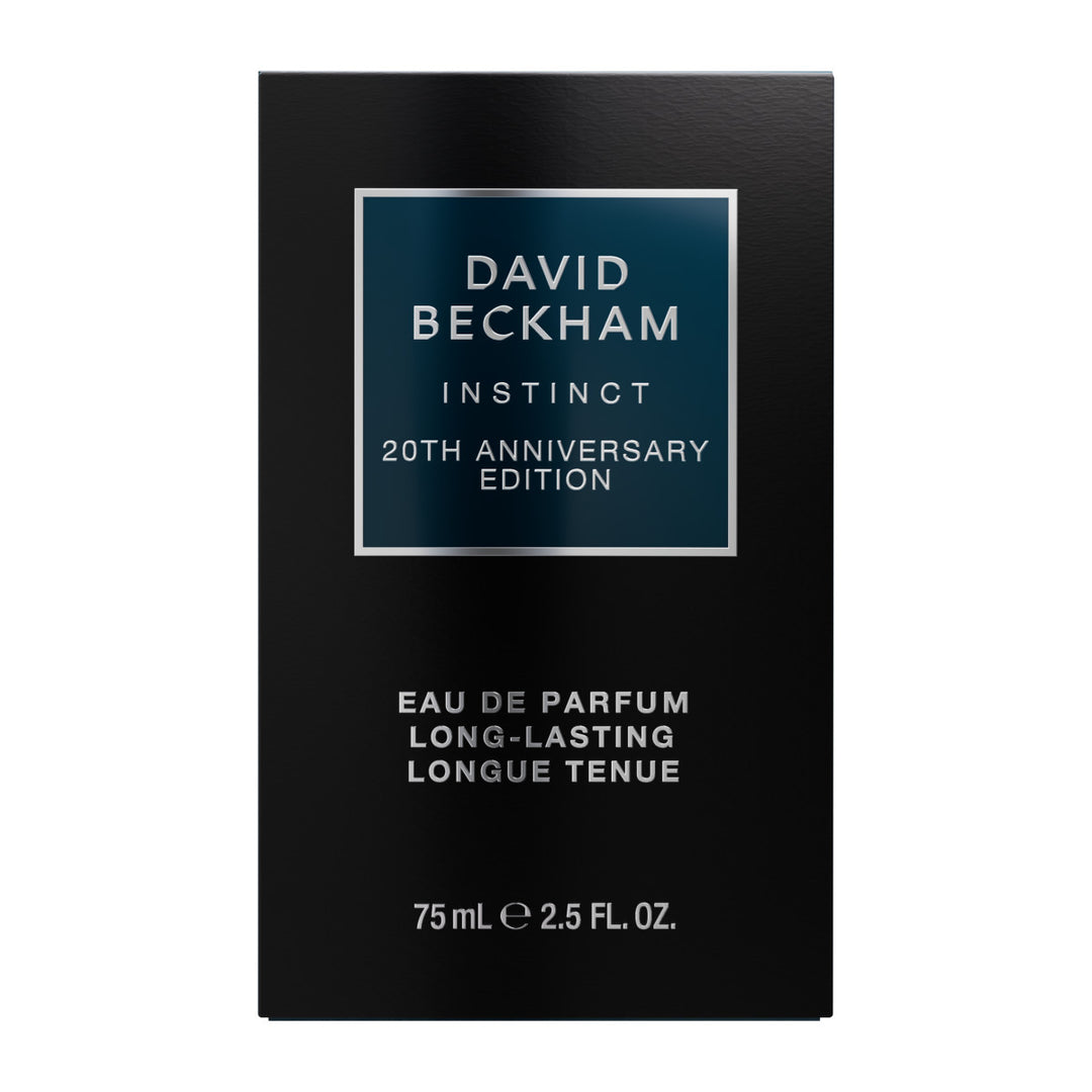 David Beckham Instinct 20th Anniversary Edition Eau De Parfum For Men - Fougère Aromatic Perfume 75ml