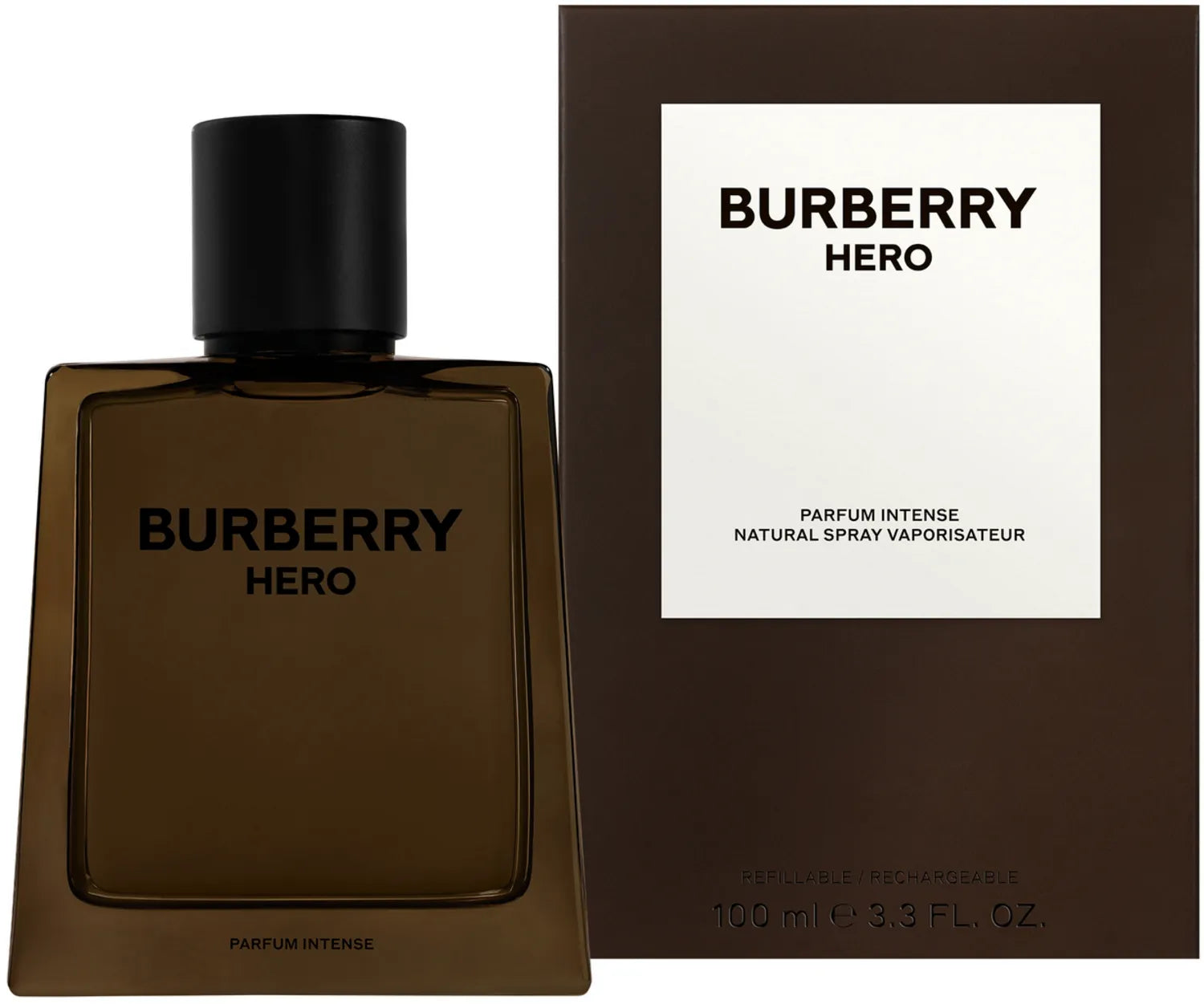 Burberry Hero Perfume For Men Parfum Intense 100ml Refillable