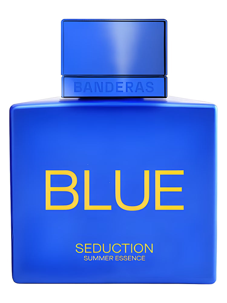 Antonio Banderas Blue Seduction Summer Essence Eau De Toilette For Men - Aromatic Fougere perfume 100ml