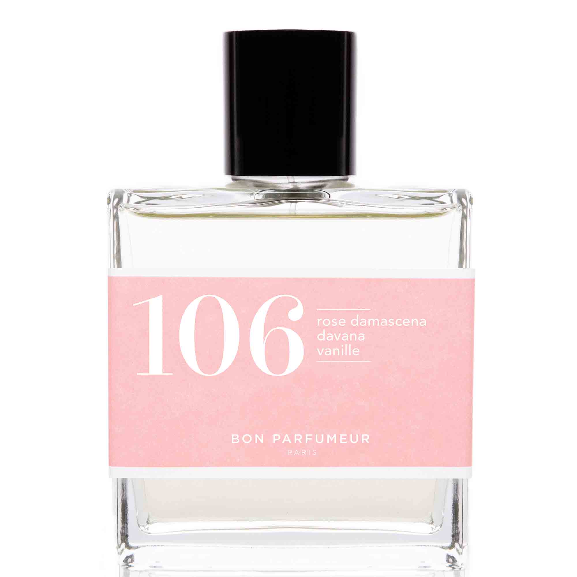 Bon Parfumeur 106 Rose Damascena Davana Vanille Perfume For Unisex EDP 100ml