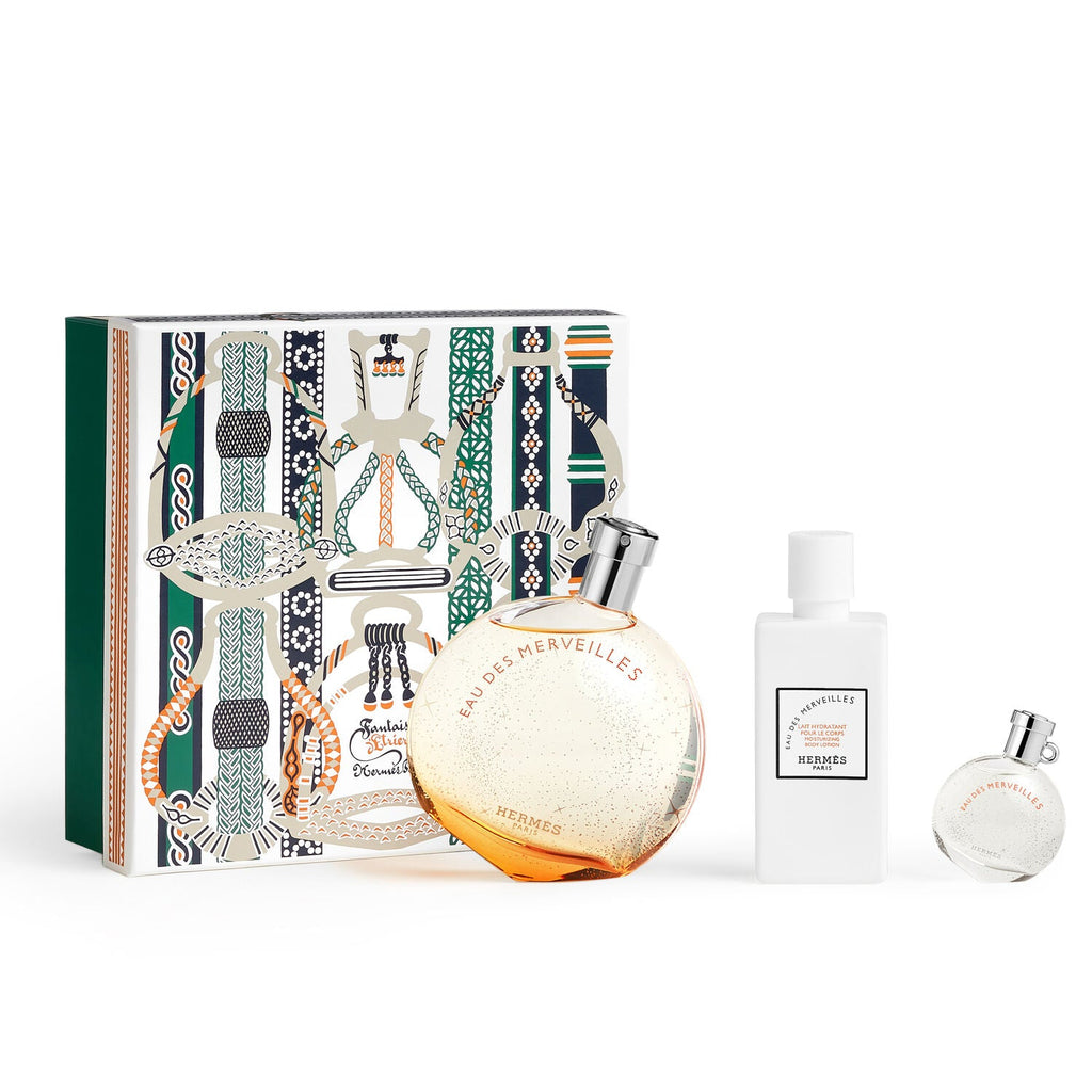 Hermes Eau Des Merveilles Gift Set For Women