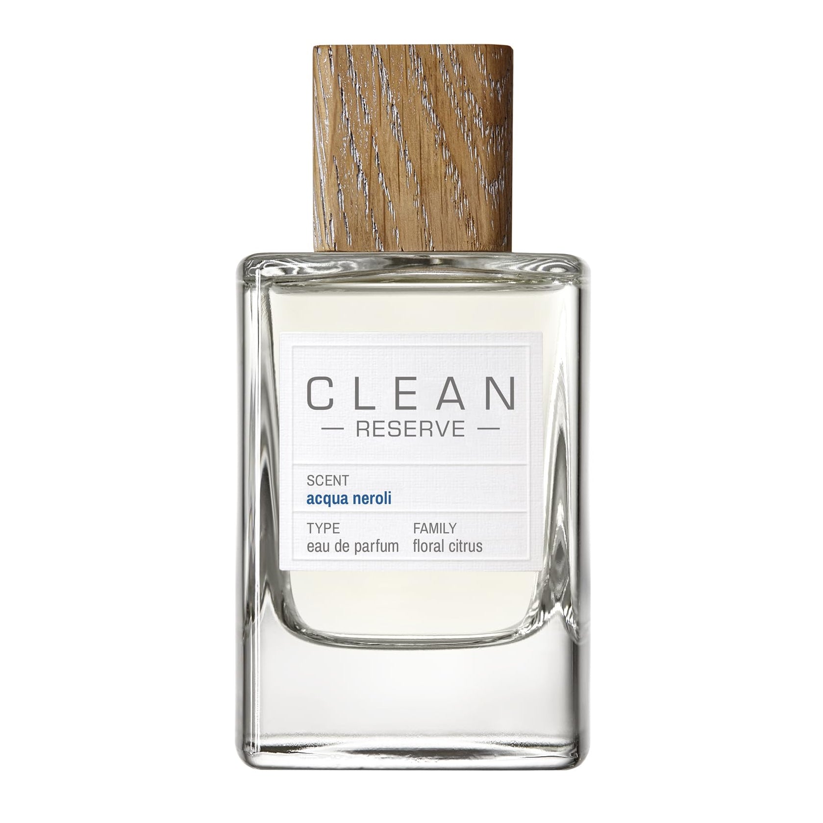 Clean Reserve Acqua Neroli Eau De Parfum For Unisex - Floral Perfume 100ml