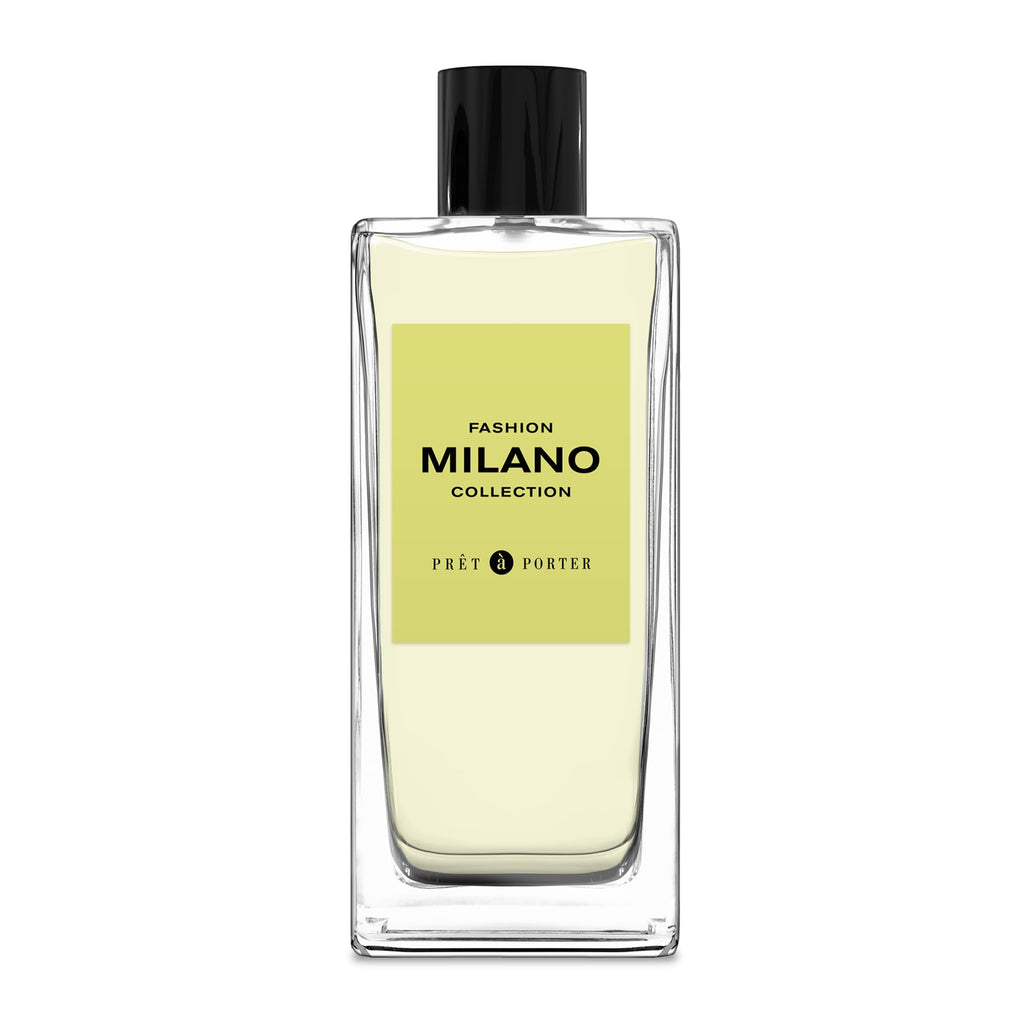 Pret A Porter Fashion Collection Milano Eau De Parfum For Unisex - Amber Floral Fruity Perfume 100ml