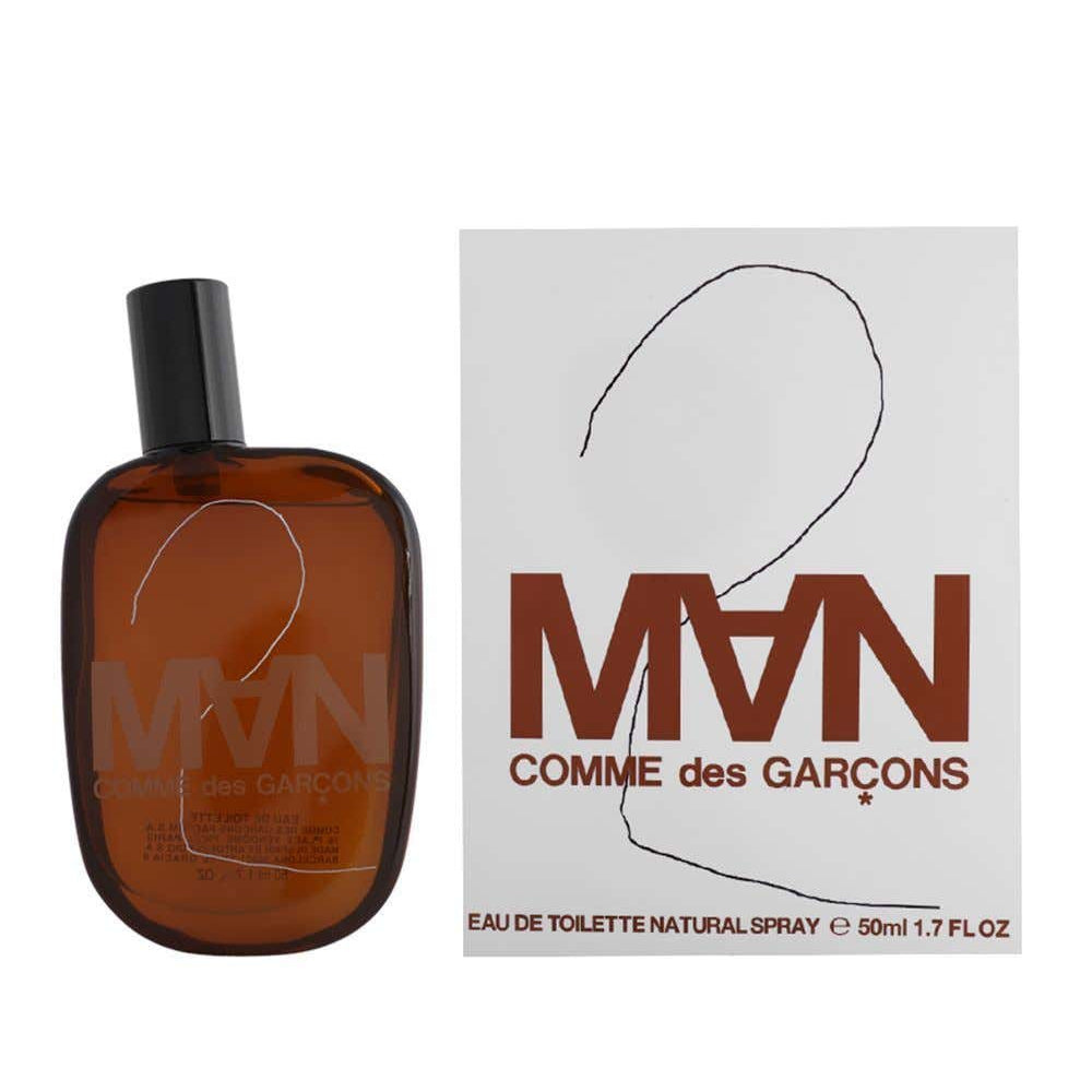 Comme Des Garcons 2 Man Eau De Toilette For Men - Woody Chypre Perfume 50ml
