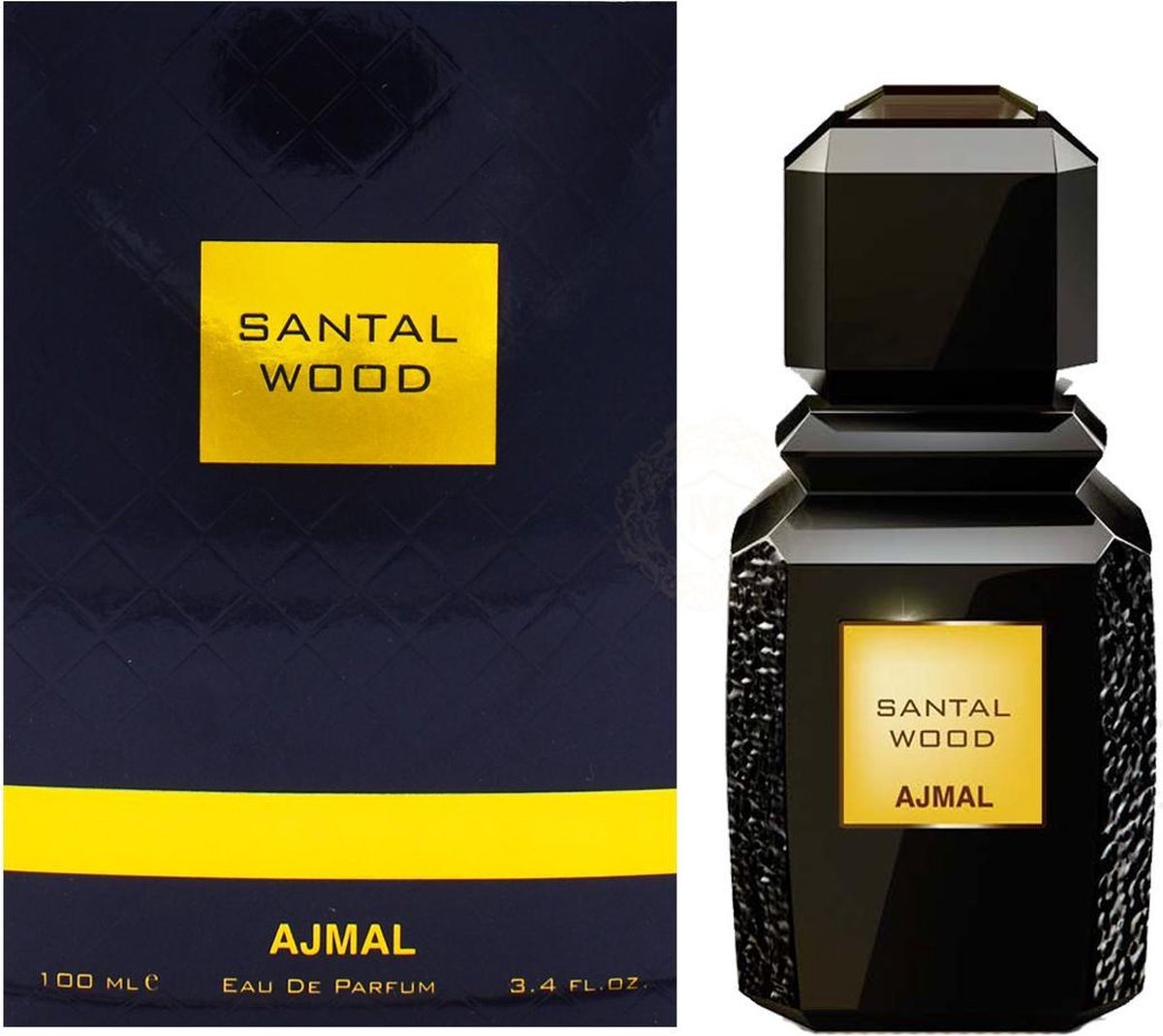 Ajmal Santal Wood Perfume For Unisex, EDP, 100ml