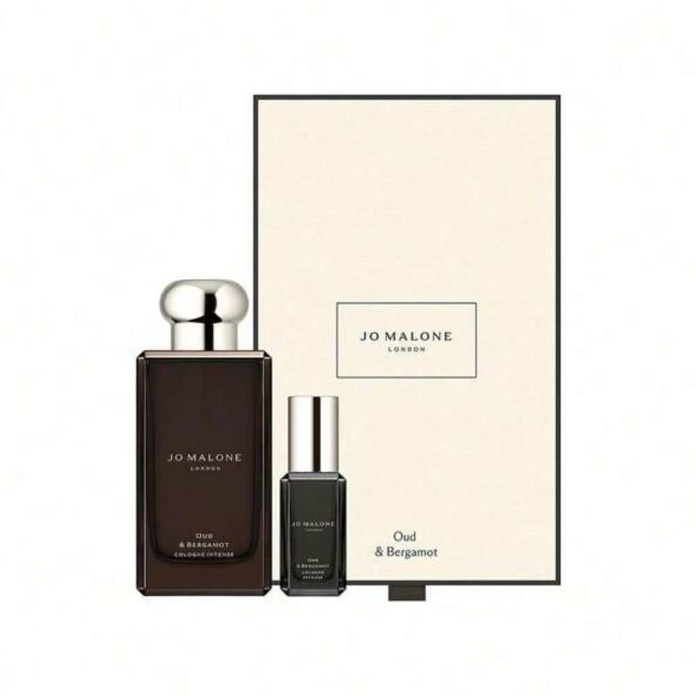 Jo Malone Oud & Bergamot For Unisex Set Cologne Intense 100ml + Cologne Intense 9ml