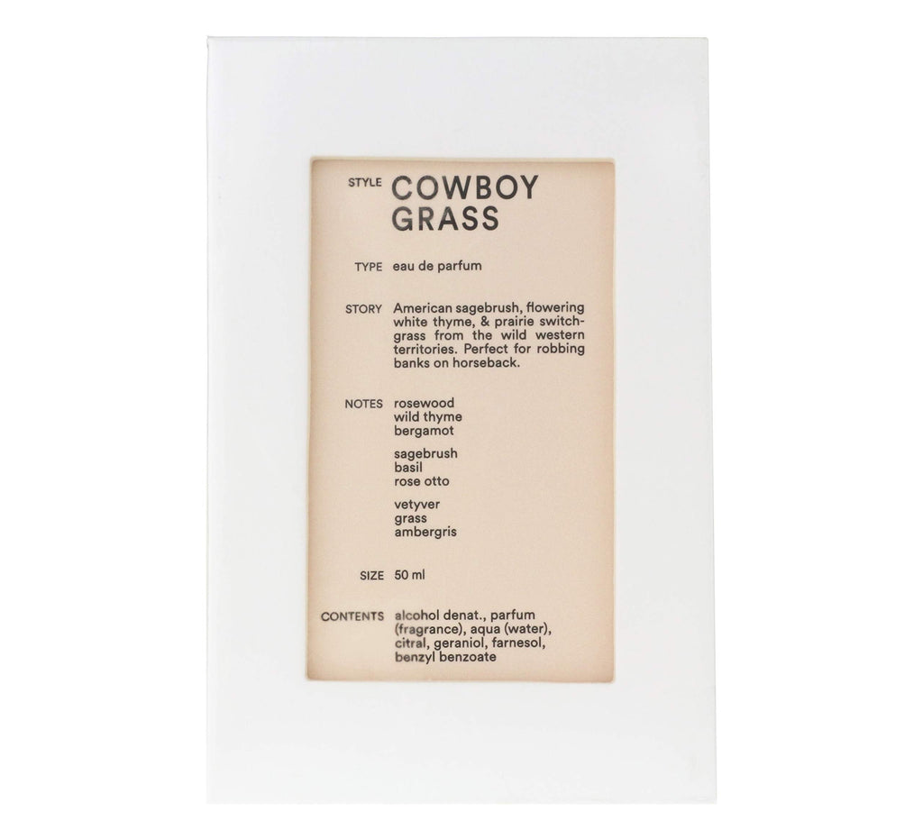 D.S. & Durga Cowboy Grass Eau De Parfum For Men - Woody Aromatic Perfume 50ml