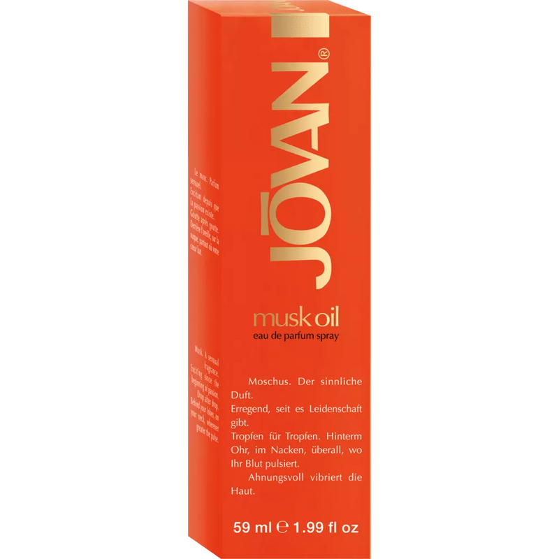Jovan Musk Oil Eau De Parfum For Unisex - Floriental Perfume 59ml