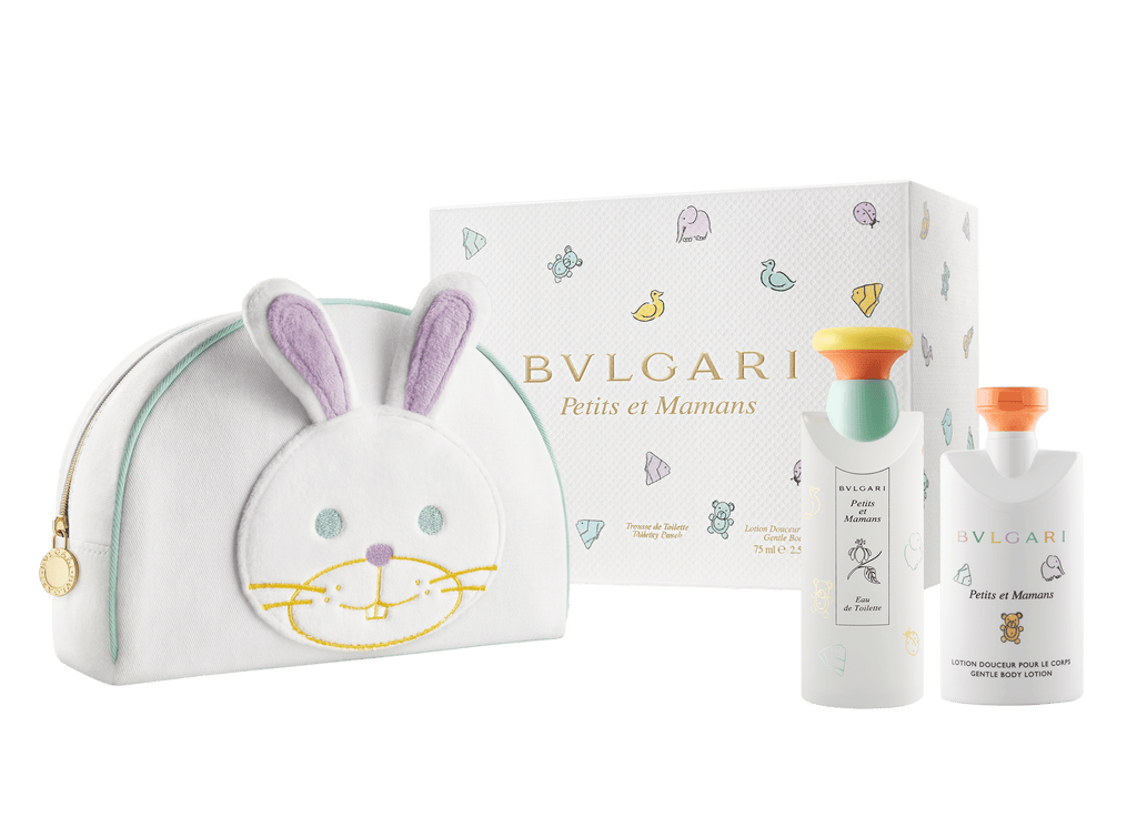 Bvlgari Petits Et Mamans - Eau De Toilette 100ML + 75ML Body Lotion + Toiletry Pouch Set for Women