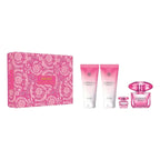 Versace Bright Crystal Absolu For Women Set EDP 90ml + EDP 5ml + Perfumed Body Lotion 100ml + Perfumed Shower Gel 100ml