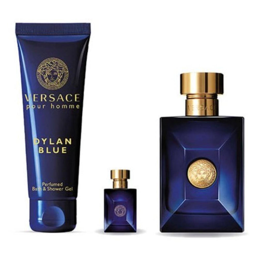Versace Pour Homme Dylan Blue Gift Set For Men