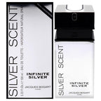 Jacques Bogart Silver Scent Infinite Silver Eau De Toilette For Men - Oriental Fougere Perfume 100ml