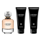 Givenchy L'interdit  Set EDP 80ml  + The Body Milk 75ml + The Shower Oil 75ml For Women