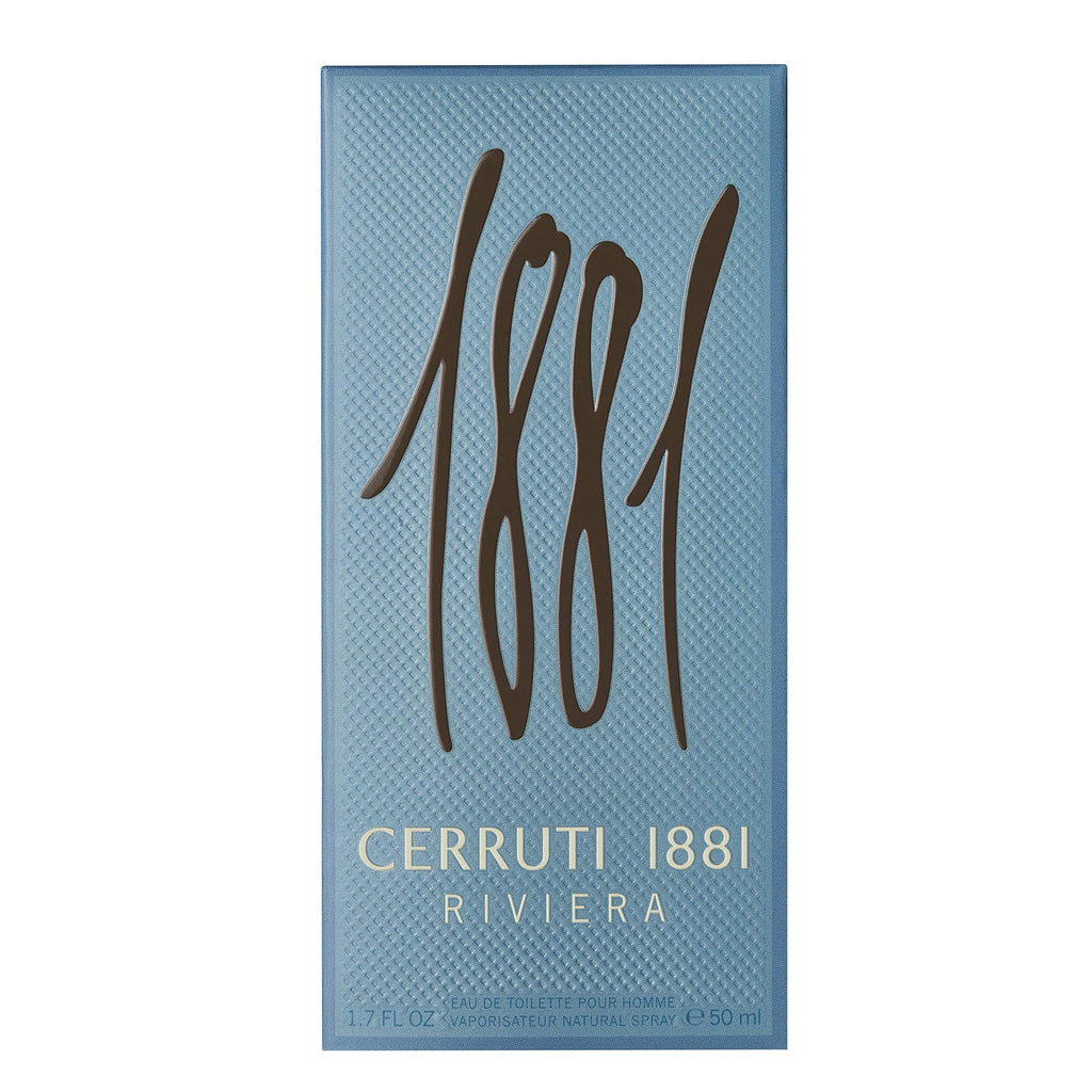 Cerruti 1881 Riviera Pour Homme Eau De Toilette For Men - Floral Woody Musk Perfume 50ml