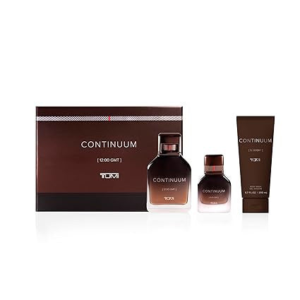 Tumi Continuum Set EDP 100ml + Edp 30ml + Body Wash 200ml For Men