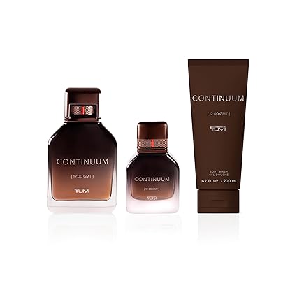 Tumi Continuum Set EDP 100ml + Edp 30ml + Body Wash 200ml For Men