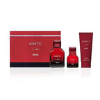 Tumi Kinetic  Set EDP 100ml + EDP 30ml+ Body Wash 200ml For Men