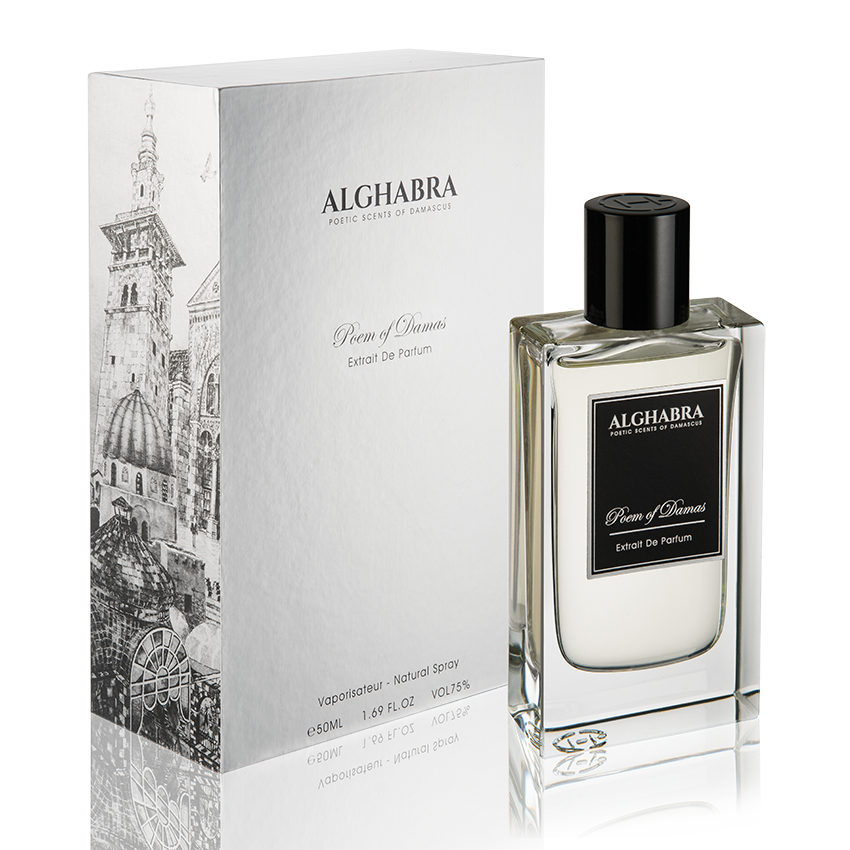 Alghabra Poetic Scents Of Damascus Poem Of Damas Perfume For Unisex Extrait De Parfum 50ml
