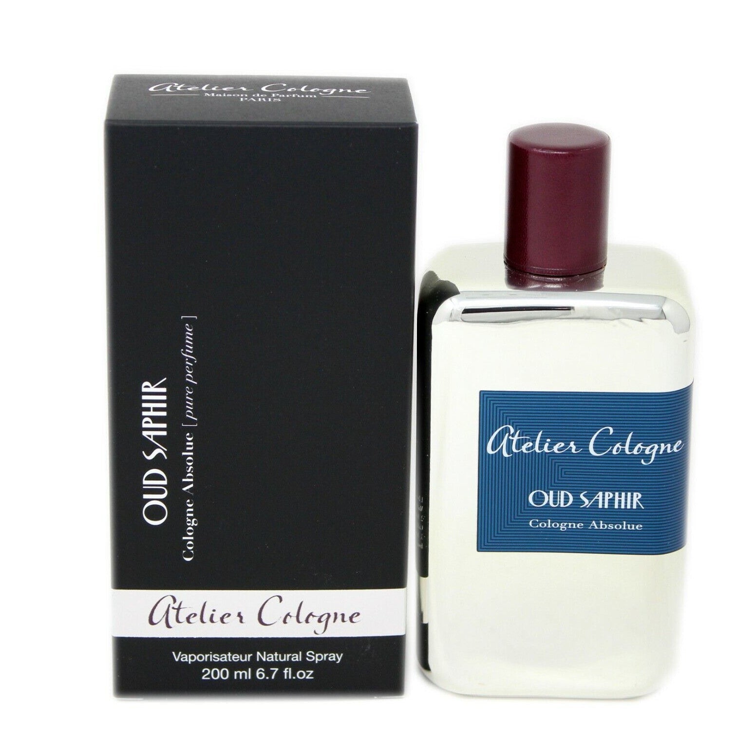 Atelier Cologne Oud Saphir Perfume For Unisex Cologne Absolue 200ml