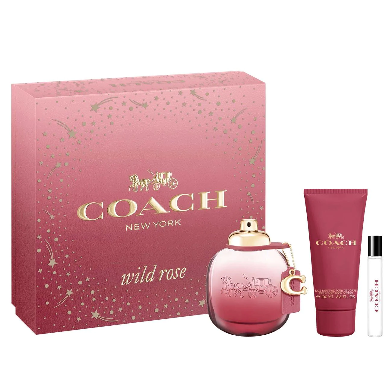 Coach New York Wild Rose Gift Set For Women
