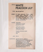 D.S. & Durga White Peacock Lily Eau De Parfum For Unisex - Floral Perfume 50ml