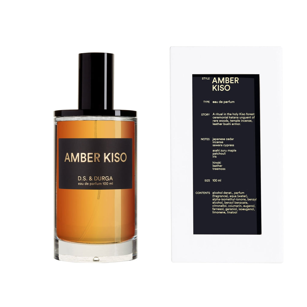 D.S. & Durga Amber Kiso Eau De Parfum For Unisex - Woody Chypre Perfume 100ml