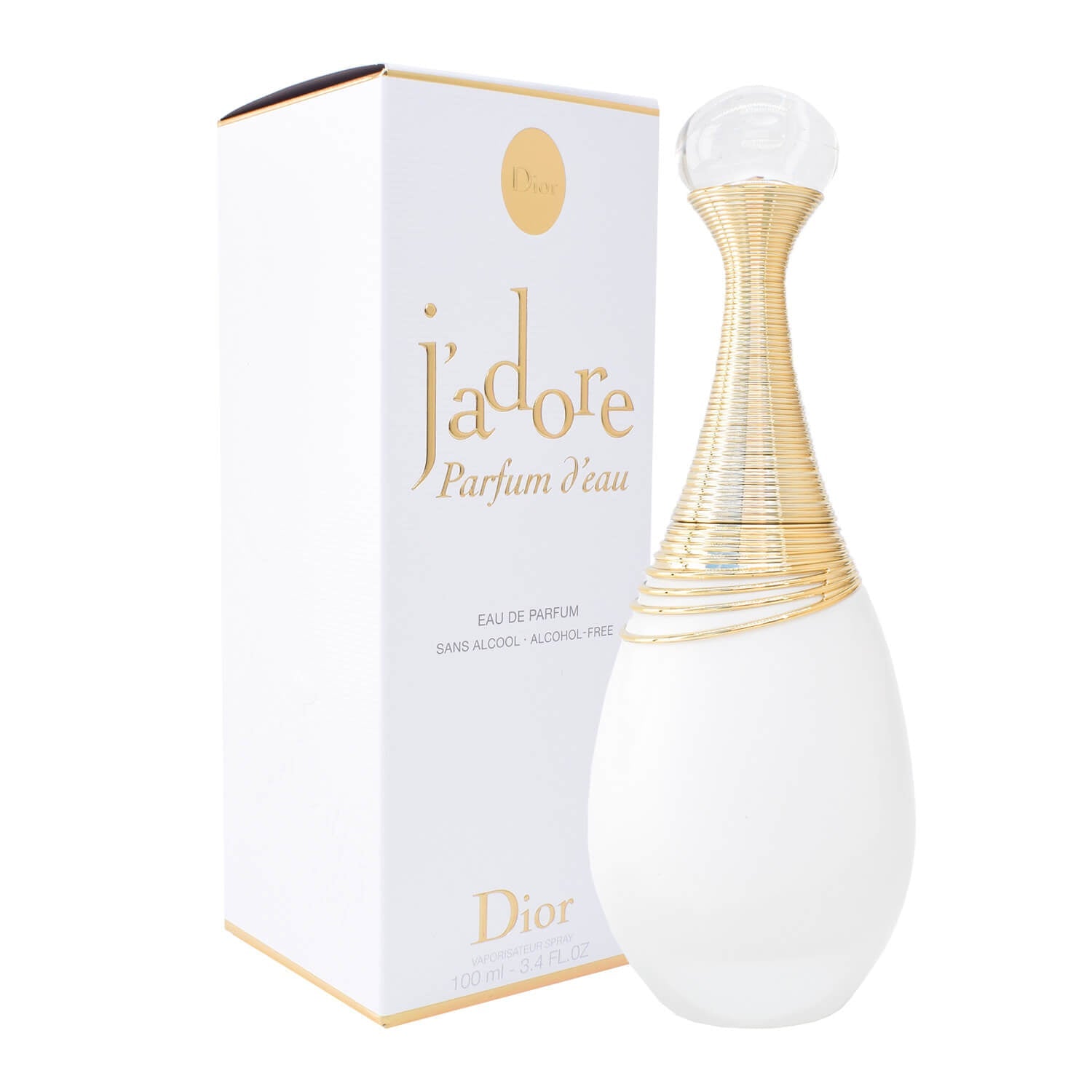 Christian Dior Jadore Parfum D'Eau Alcohol Free Perfume For Women EDP 100ml